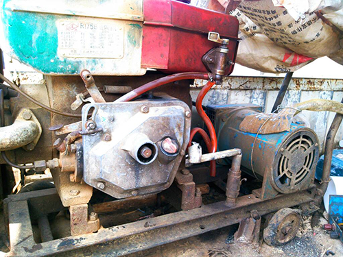 班玛单杠柴油机发电机出租